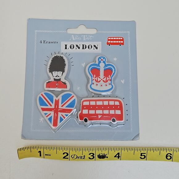 Alice Tait London UK Themed Erasers | Set of 4 - Picture 7 of 8